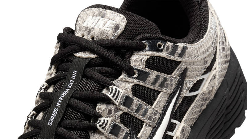 Nike P-6000 SE Snakeskin White Black Detail