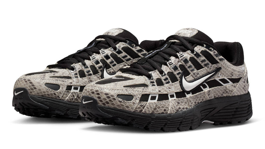 Nike P-6000 SE Snakeskin White Black Front