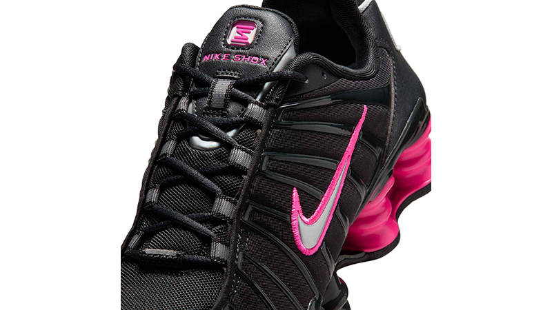 Nike Shox TL Off-Noir Hyper Pink IQ0273-045 tongue