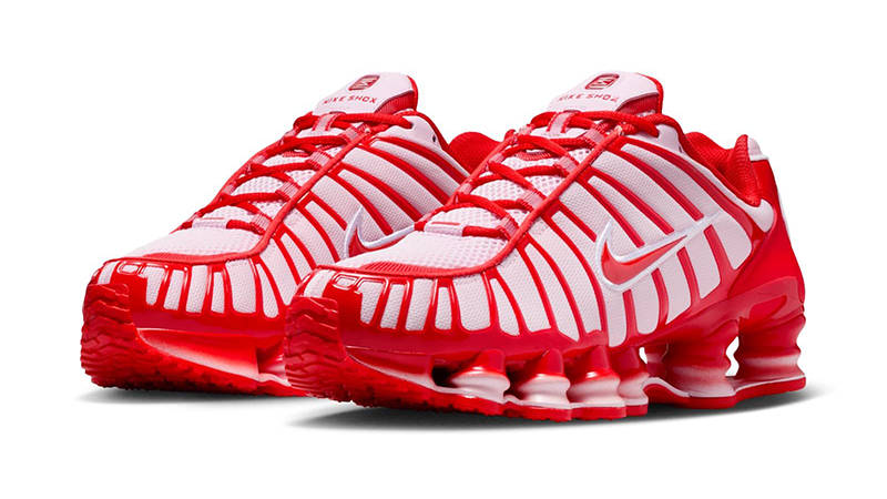 Nike Shox TL Pink Foam Habanero Red IQ5091-663 front