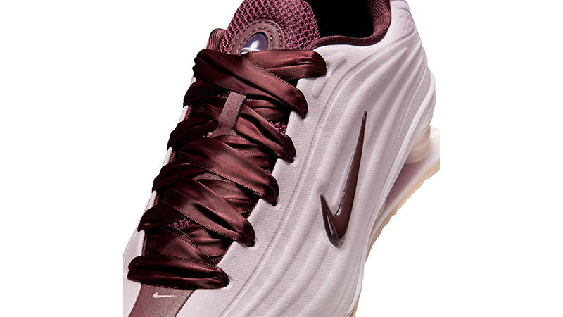 Nike Shox Z Particle Rose Burgundy Crush IQ3364-627 tongue