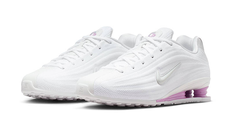 Nike Shox Z White Light Magenta HQ7540-101 front