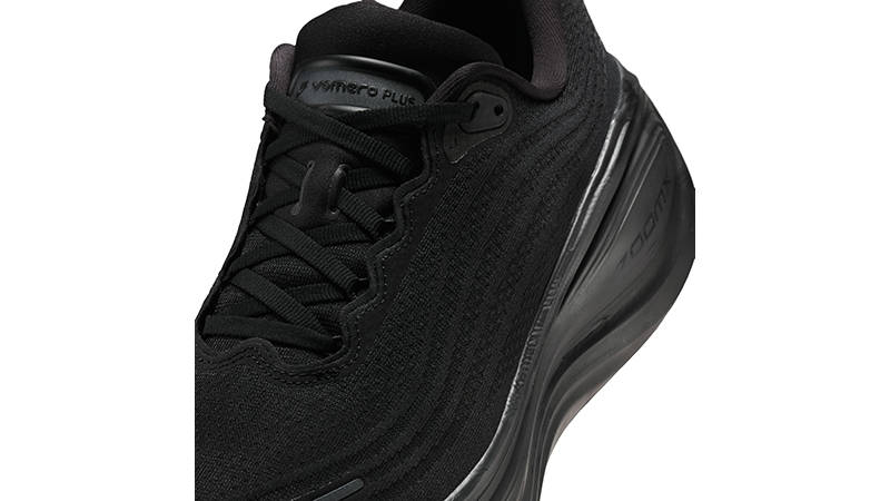 Nike Vomero Plus Triple Black IO4482-002 tongue