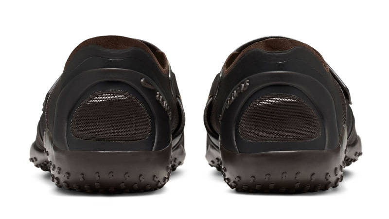 NikeSKIMS Rift Mesh Velvet Brown Rear View