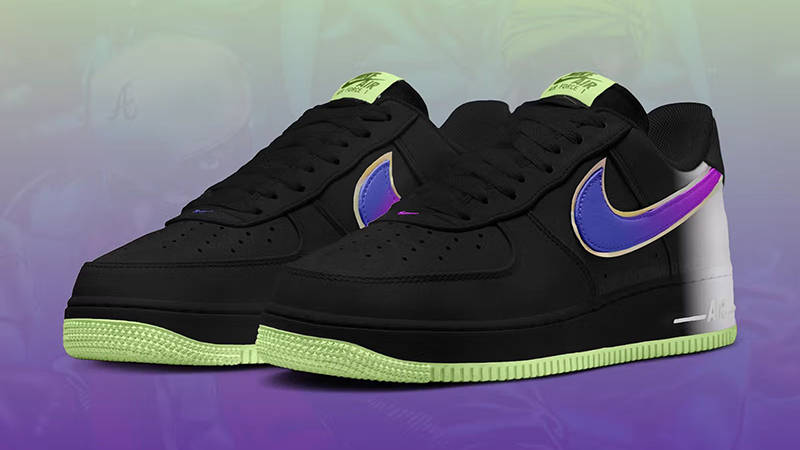 Outkast x Nike Air Force 1 O96 ATLiens Black IQ0966-001 front