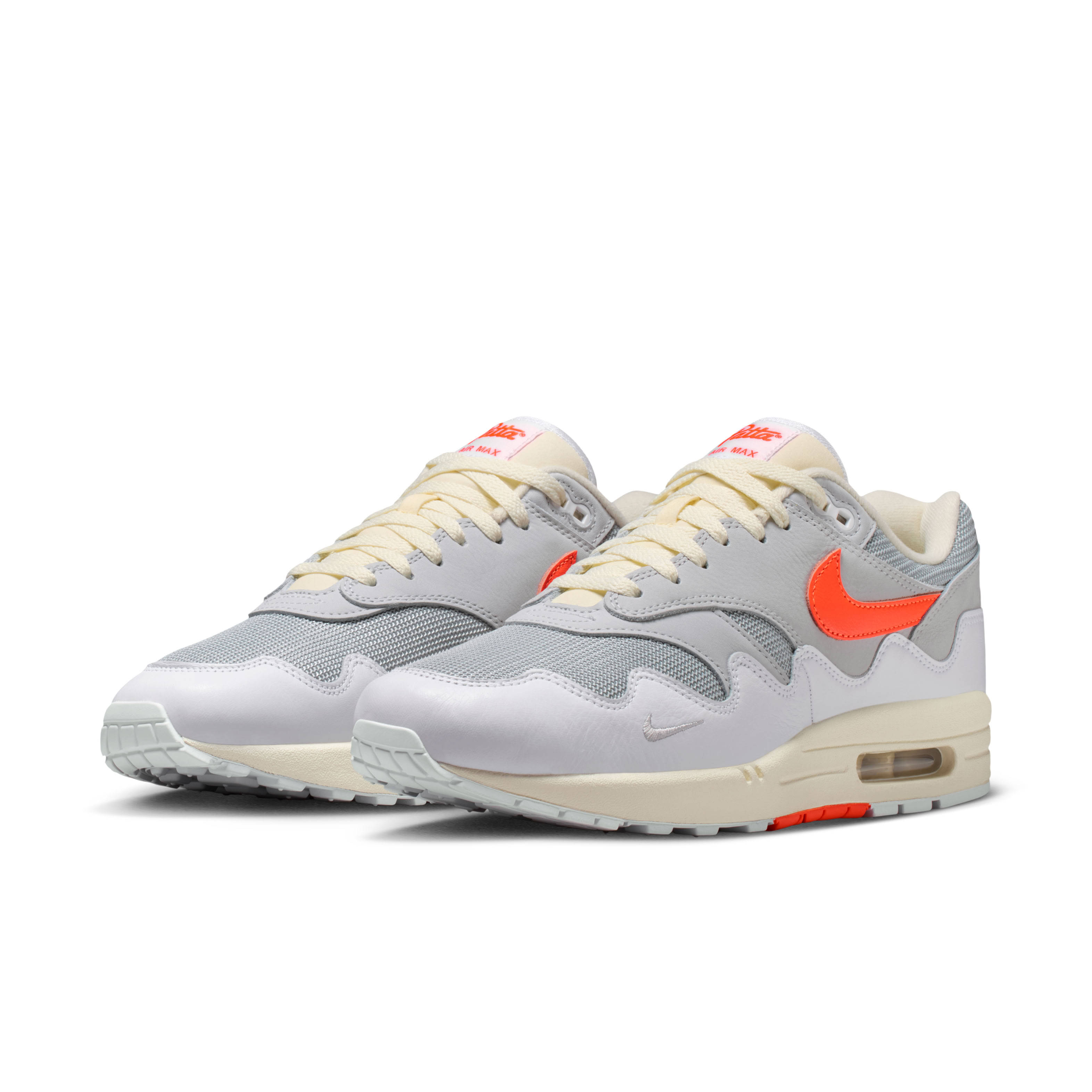 Patta x Nike Air Max 1 Grey Red Front