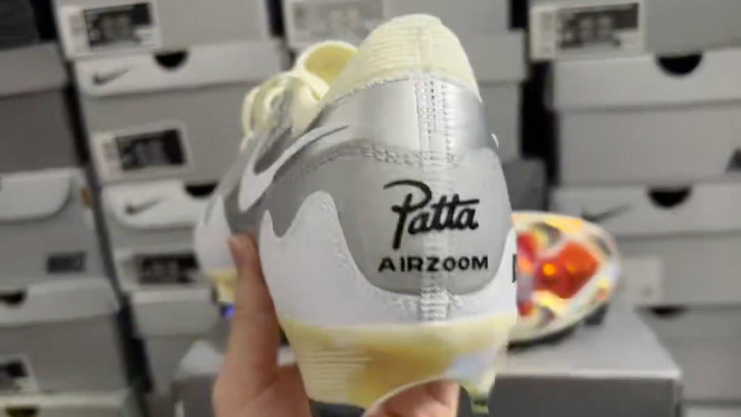 Patta x Nike Mercurial Vapor 16 White First Look Rear