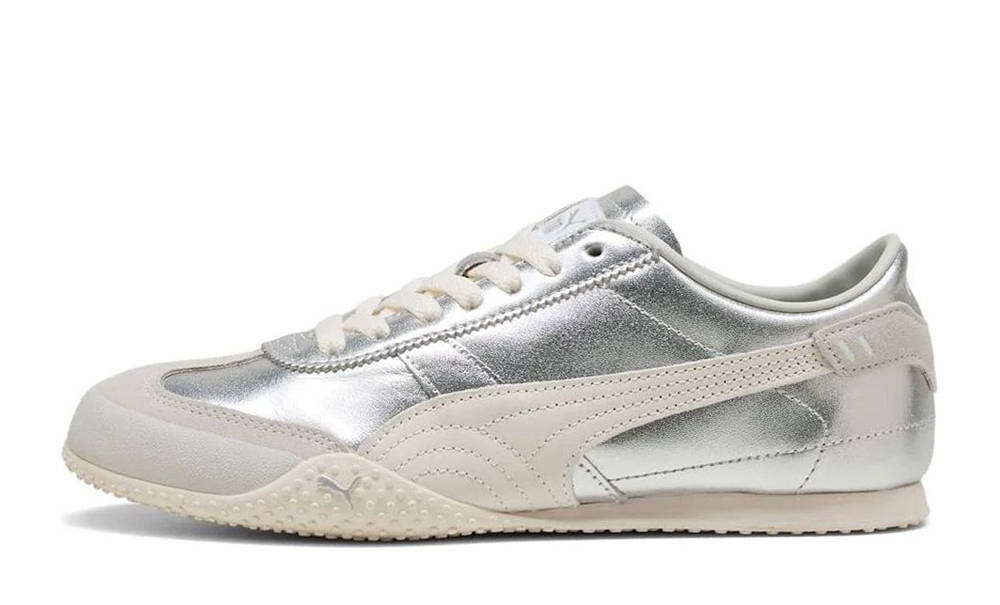 PUMA Bella Leather Silver White 402186-06