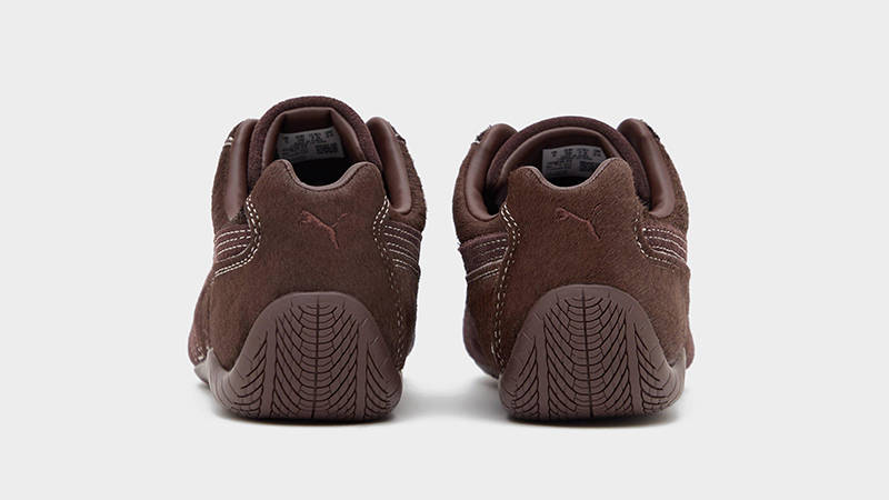 PUMA Speedcat Pony Hair Chocolate Brown back