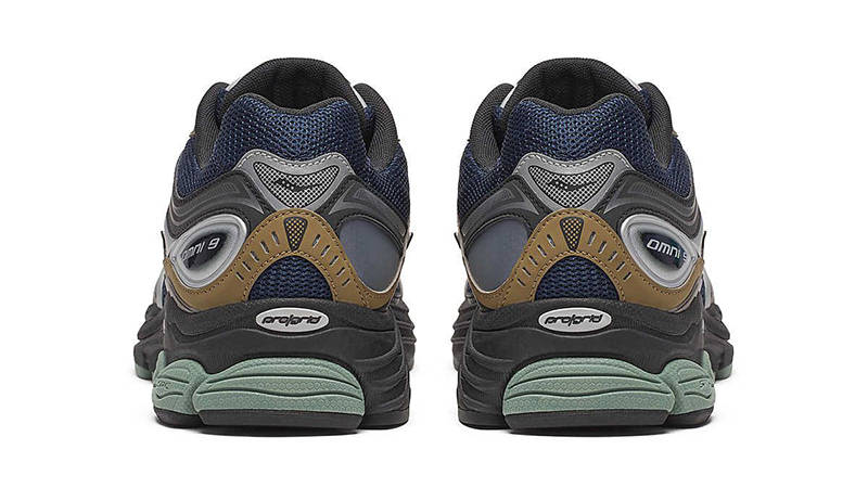 Saucony ProGrid Omni 9 TMY Brown Navy S70832-9 back