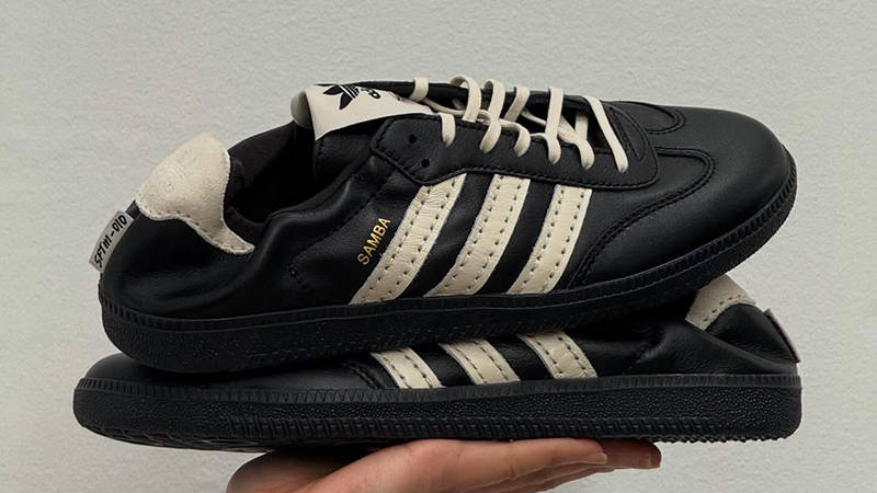 SFTM x adidas Samba OG Black side