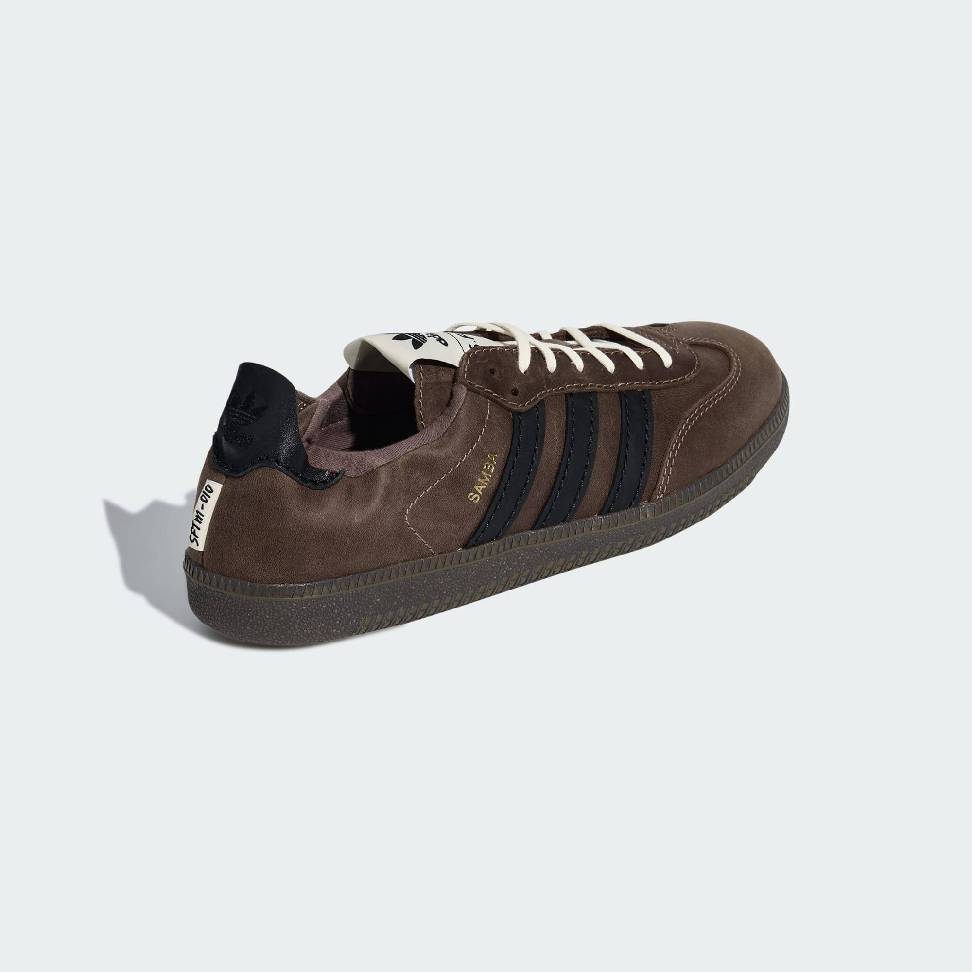 SFTM x adidas Samba OG Brown back