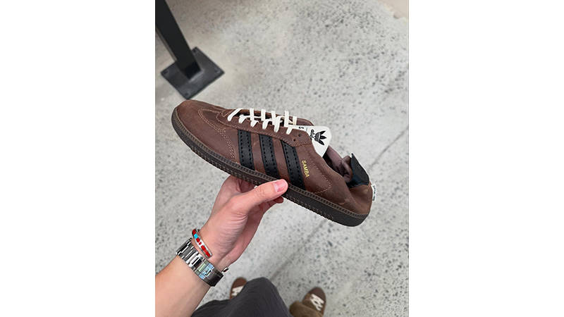 SFTM x adidas Samba OG Brown front