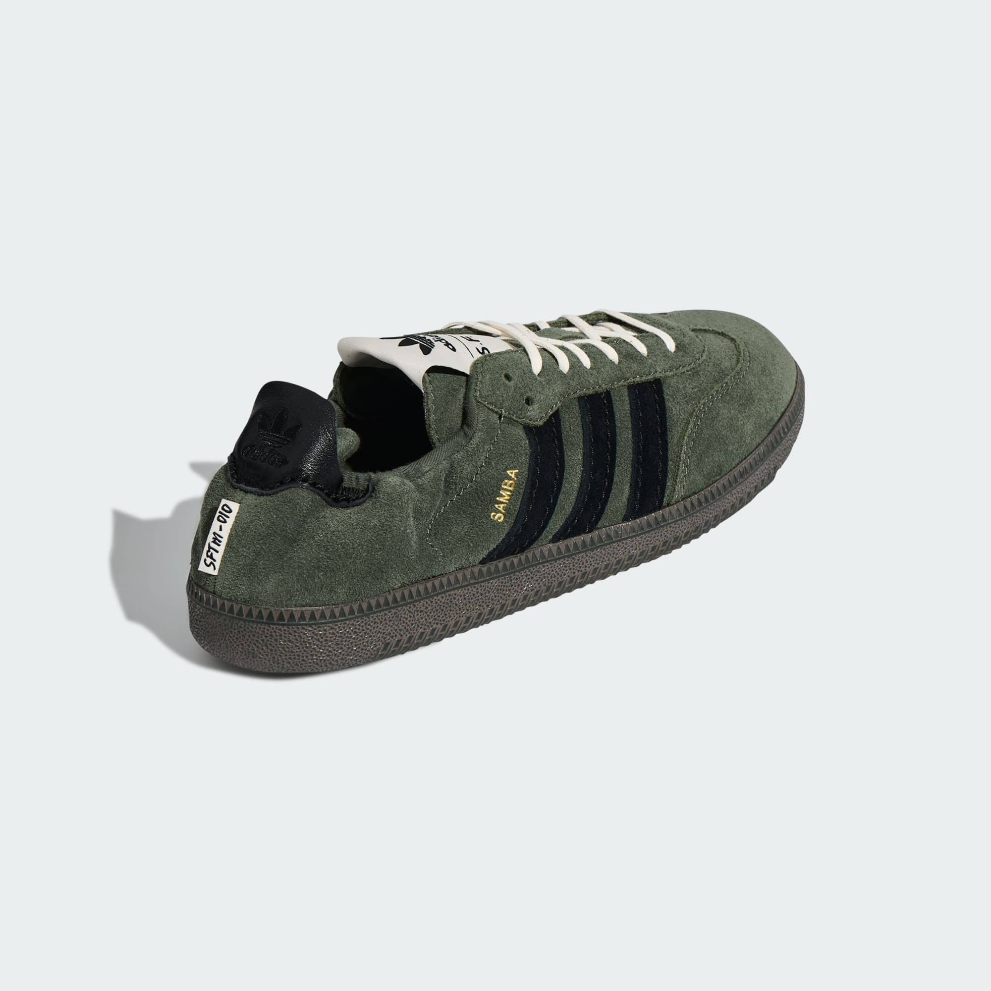 SFTM x adidas Samba OG Green back