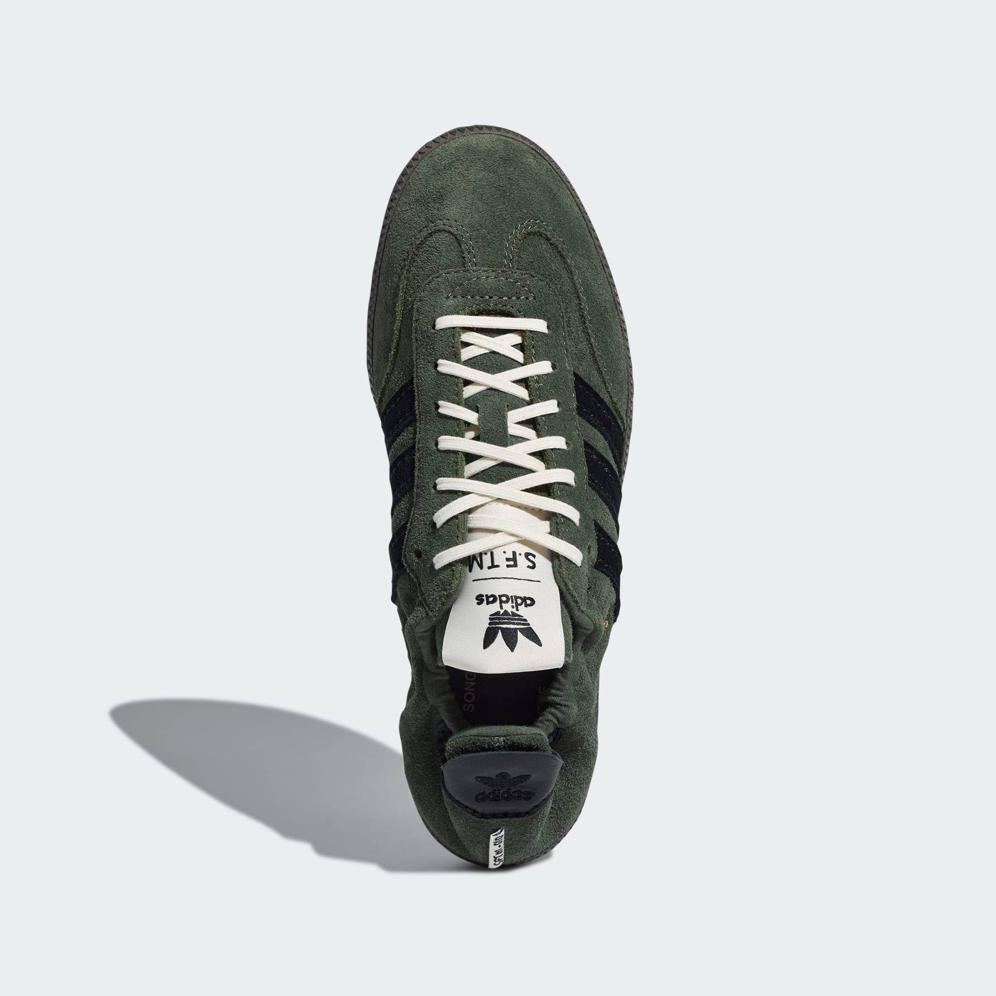 SFTM x adidas Samba OG Green middle