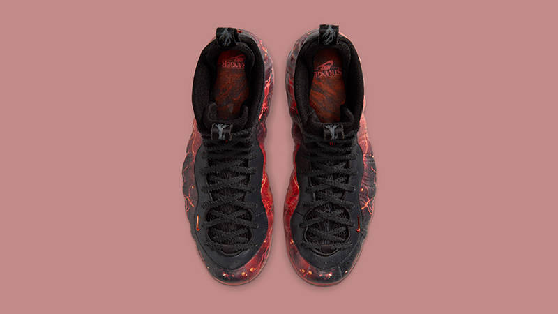 Stranger Things x Foamposite One PRM QS Red Black middle