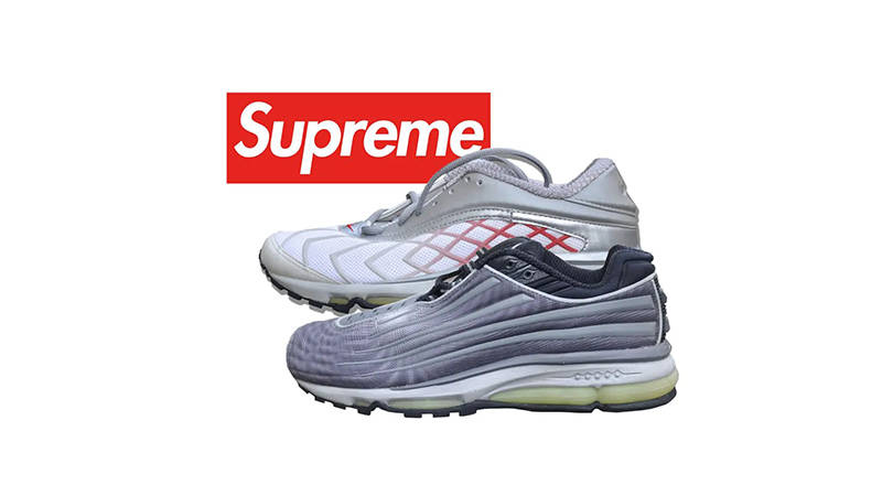 Supreme x Nike Air Max 2000 Grey Black first look