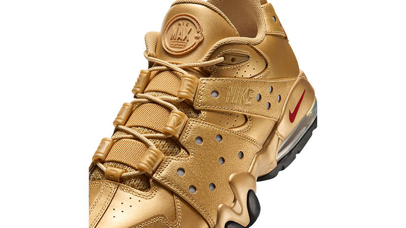 Supreme x Nike SB Air Max CB 94 Low Metallic Gold IM4283-700 tongue