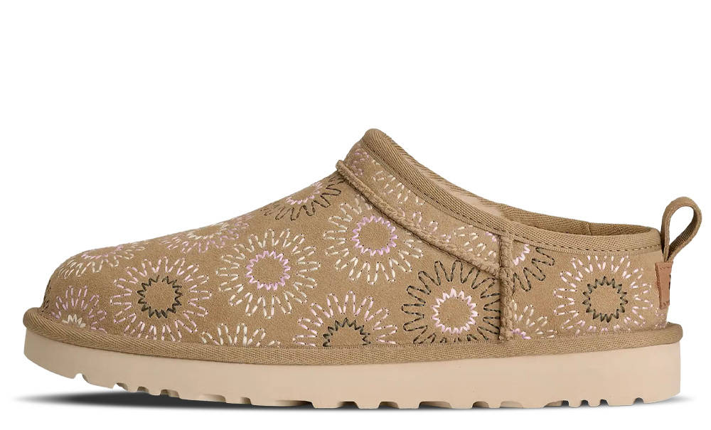 UGG Classic Micro Sun Stitch Slipper Mustard Seed