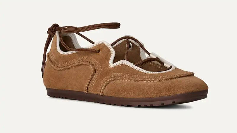 UGG Quill Ballet chestnut 1184790-CHE front