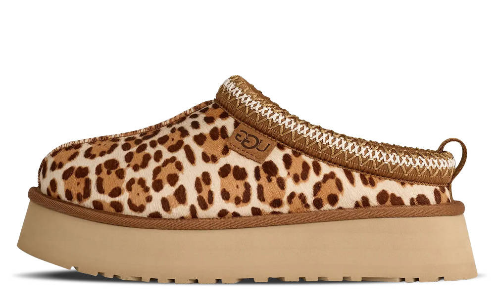 UGG Tazz Plains Slipper Felicity Leopard Jasmine