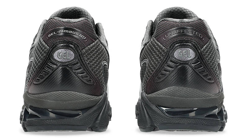 Unaffected x ASICS GEL-Kayano 12 1 Gunmetal Black 1203A836-021 back
