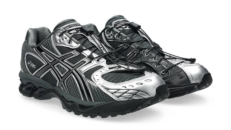 Unaffected x ASICS GEL-Kayano 12 1 Silver Black 1203A836-020 front