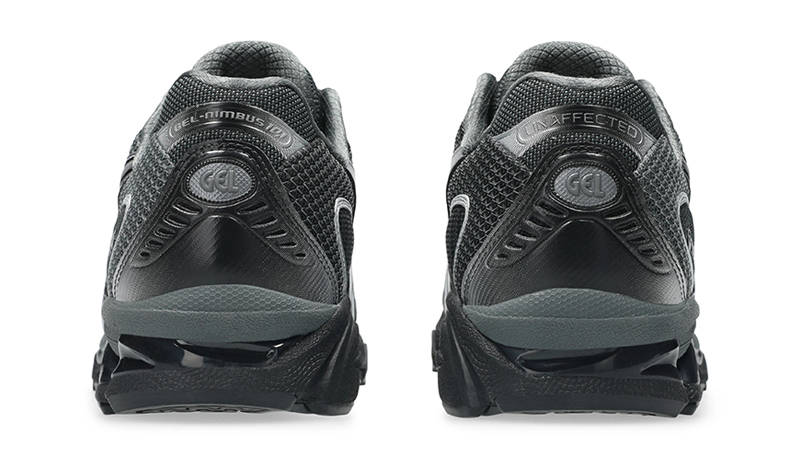 Unaffected x ASICS GEL-Kayano 12 1 Silver Black 1203A836-020 heel