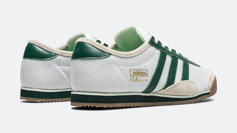 UP THERE x adidas Melbourne White Dark Green KJ4237 back