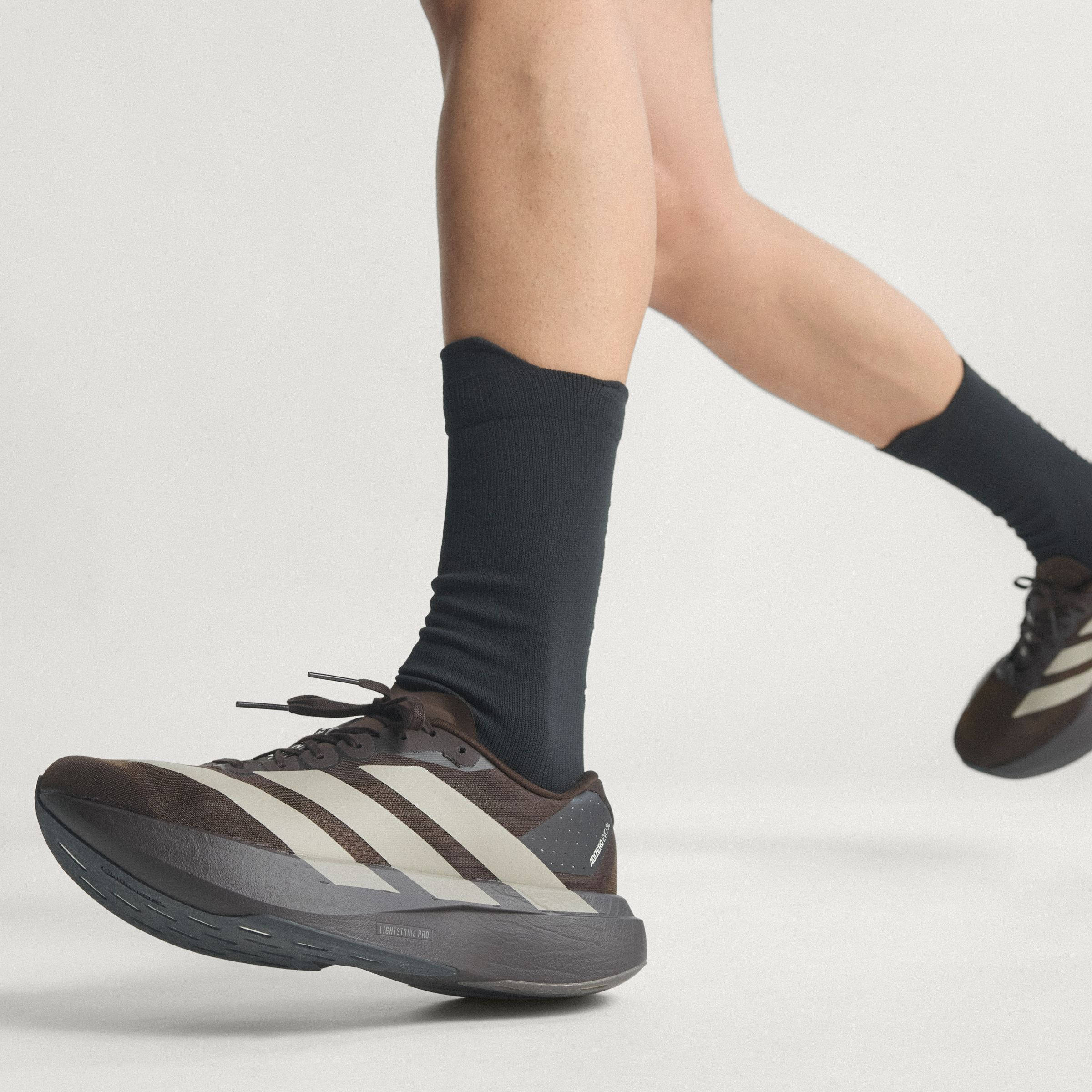 adidas Adizero EVO SL Aurora Coffee KI3946 on foot