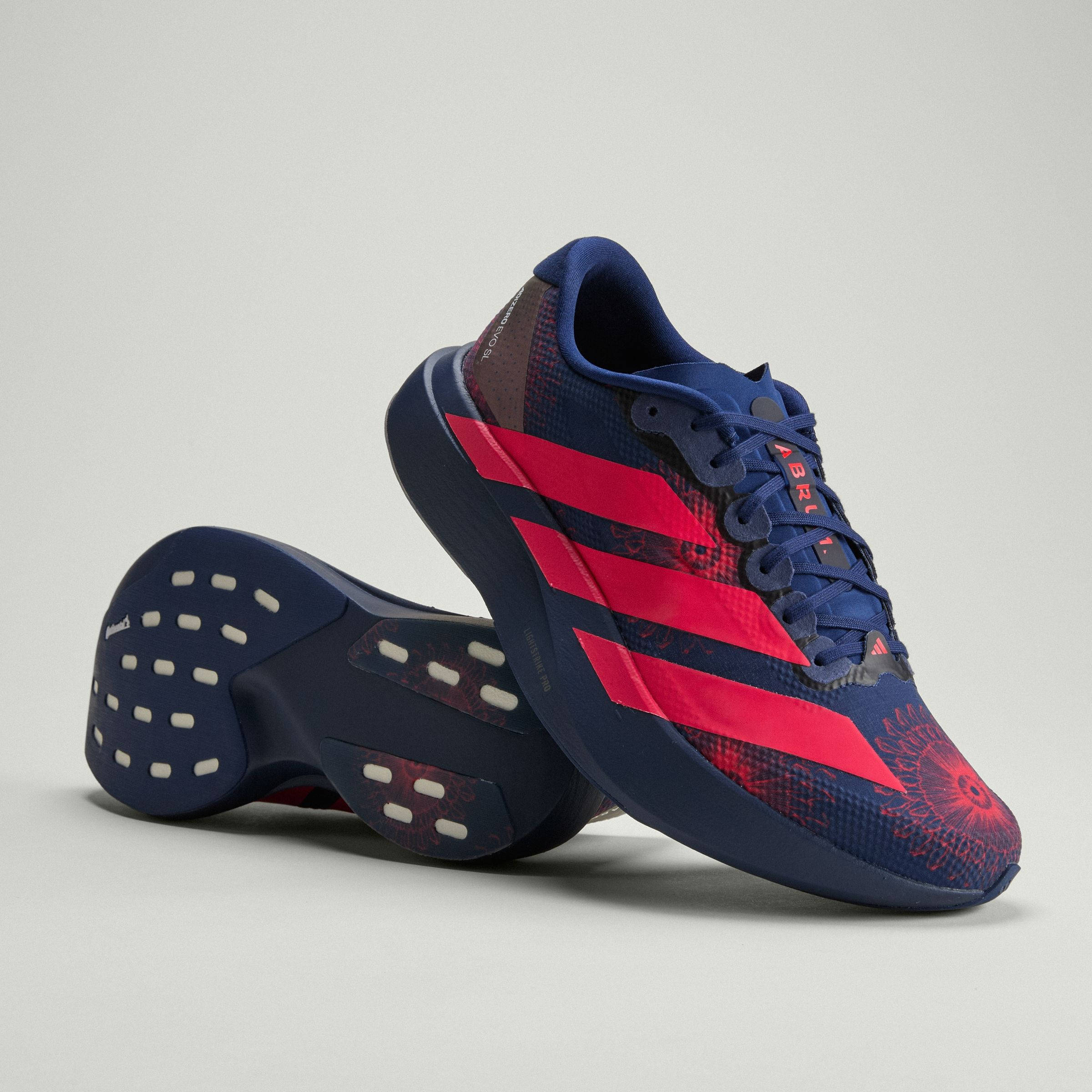 adidas Adizero EVO SL Dark Blue Red KI9156 side