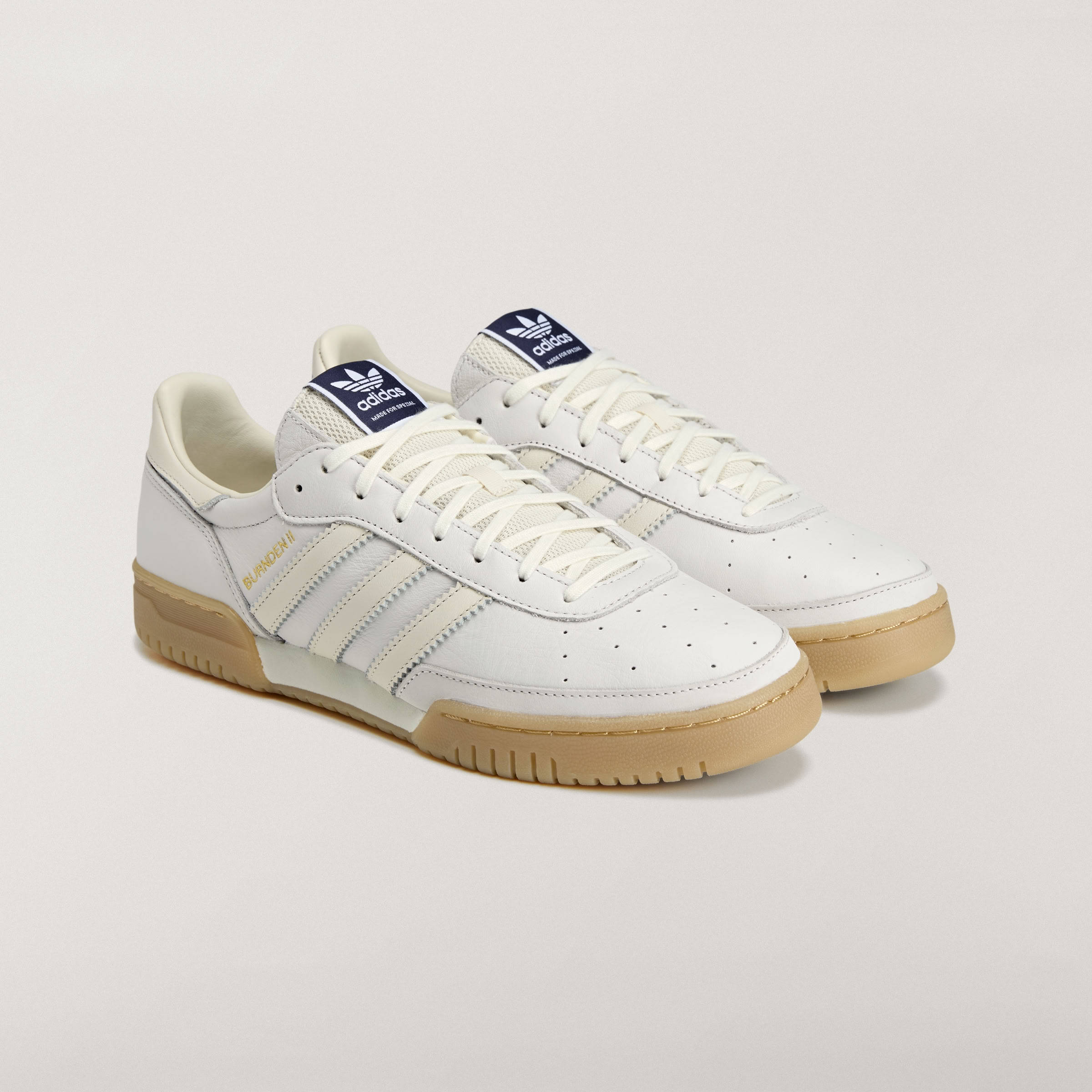 adidas Burnden II SPZL White Gum Front
