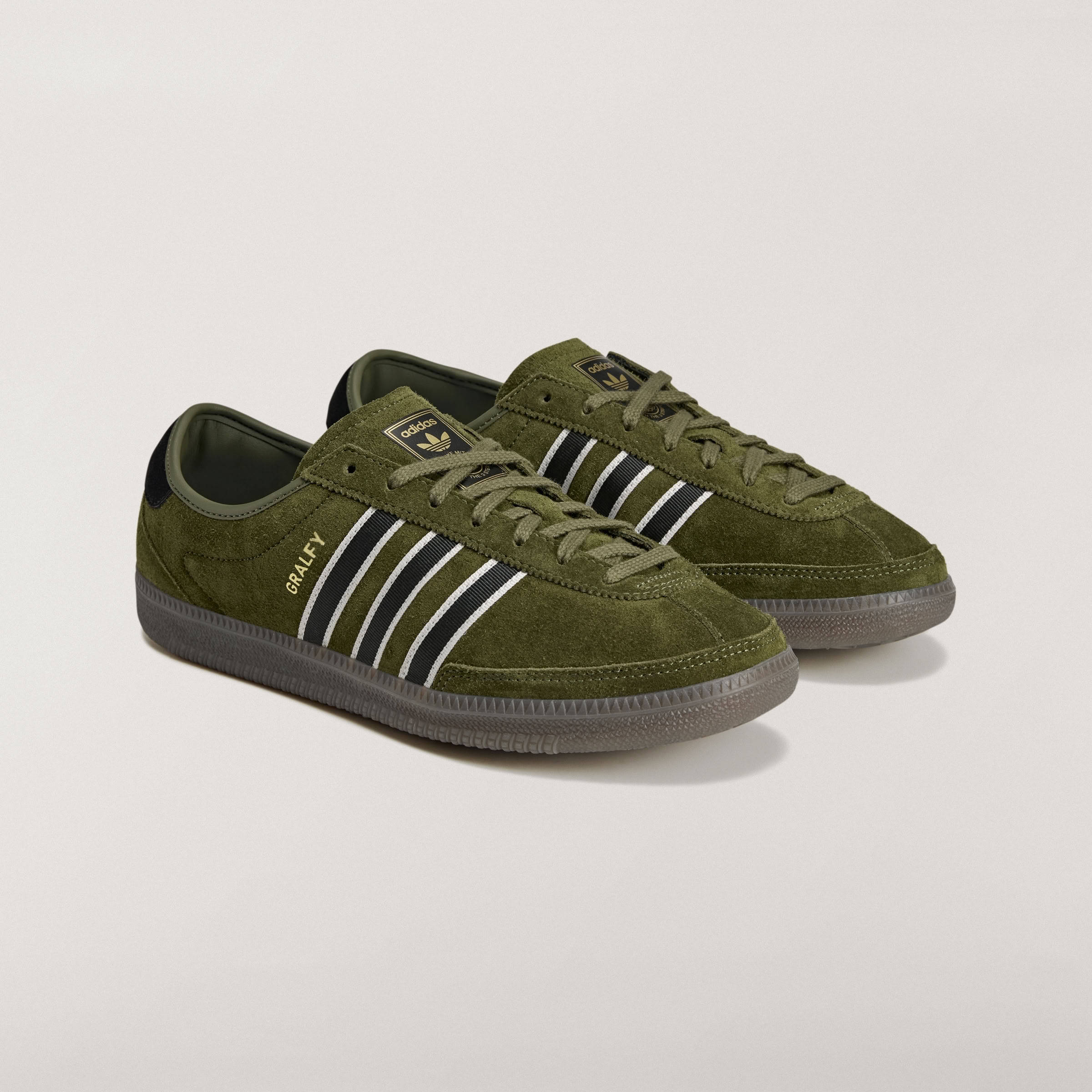 adidas Gralfy II SPZL Dark Green Front