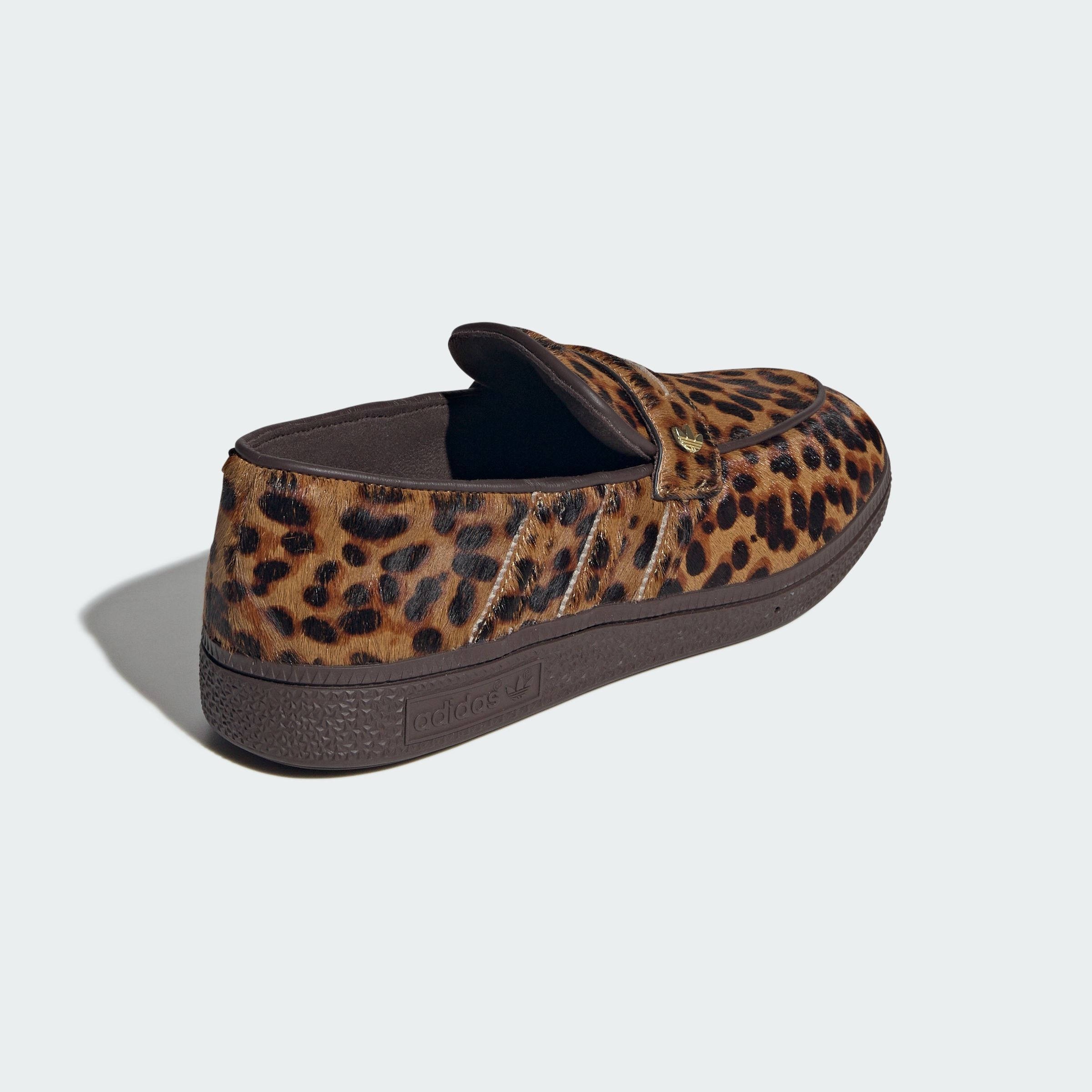 adidas Handball Spezial Loafer Leopard Print Brown KJ2526 back