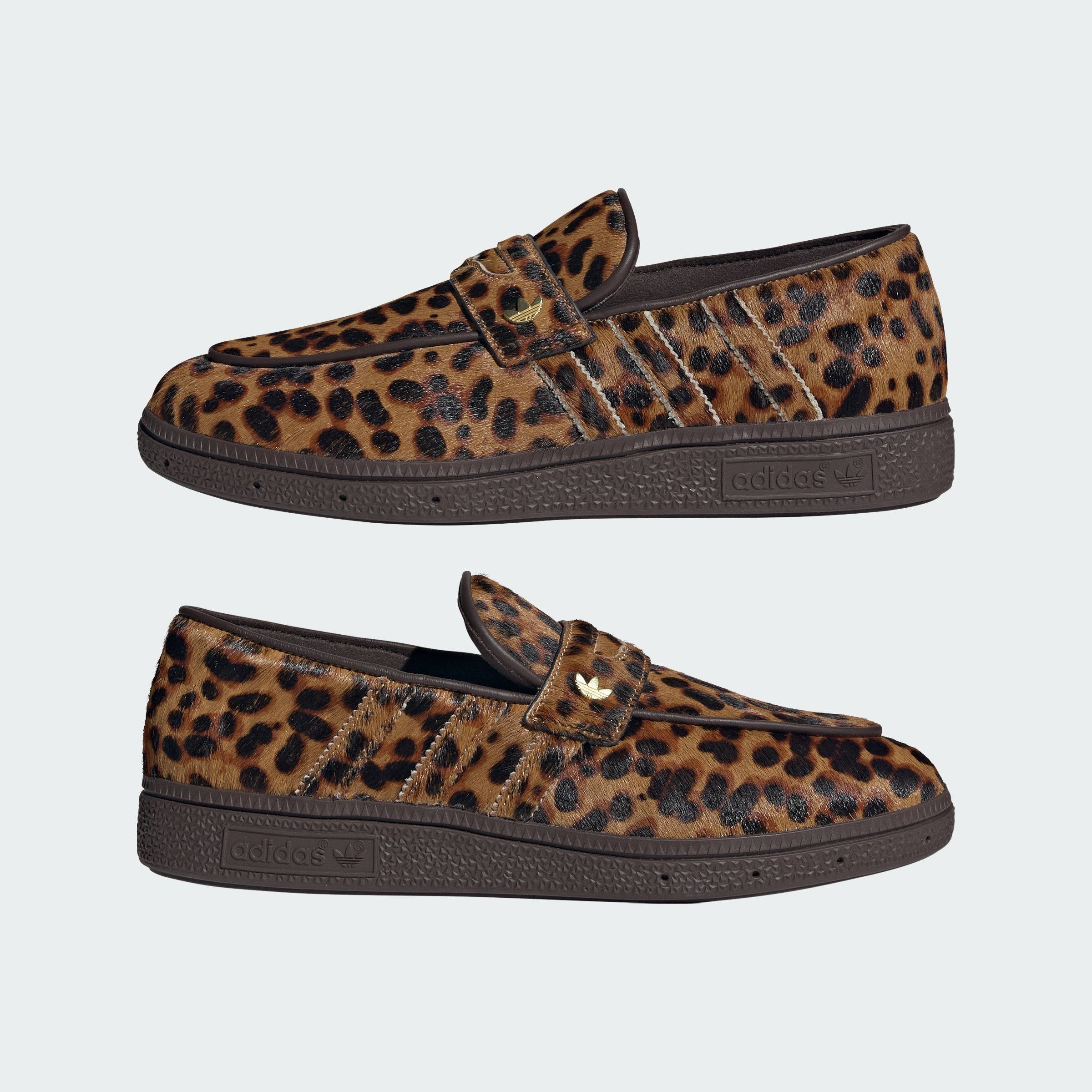 adidas Handball Spezial Loafer Leopard Print Brown KJ2526 feature