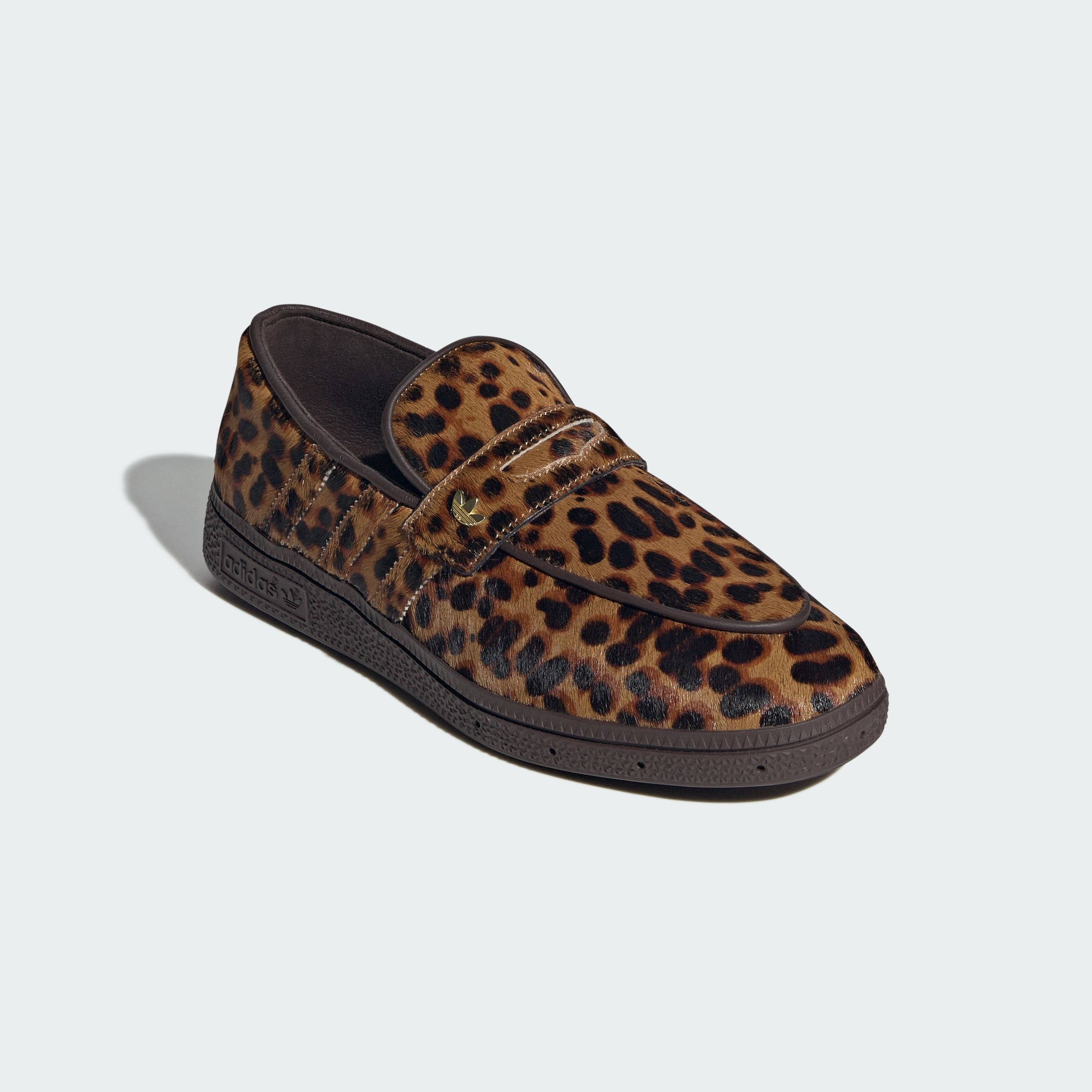 adidas Handball Spezial Loafer Leopard Print Brown KJ2526 front