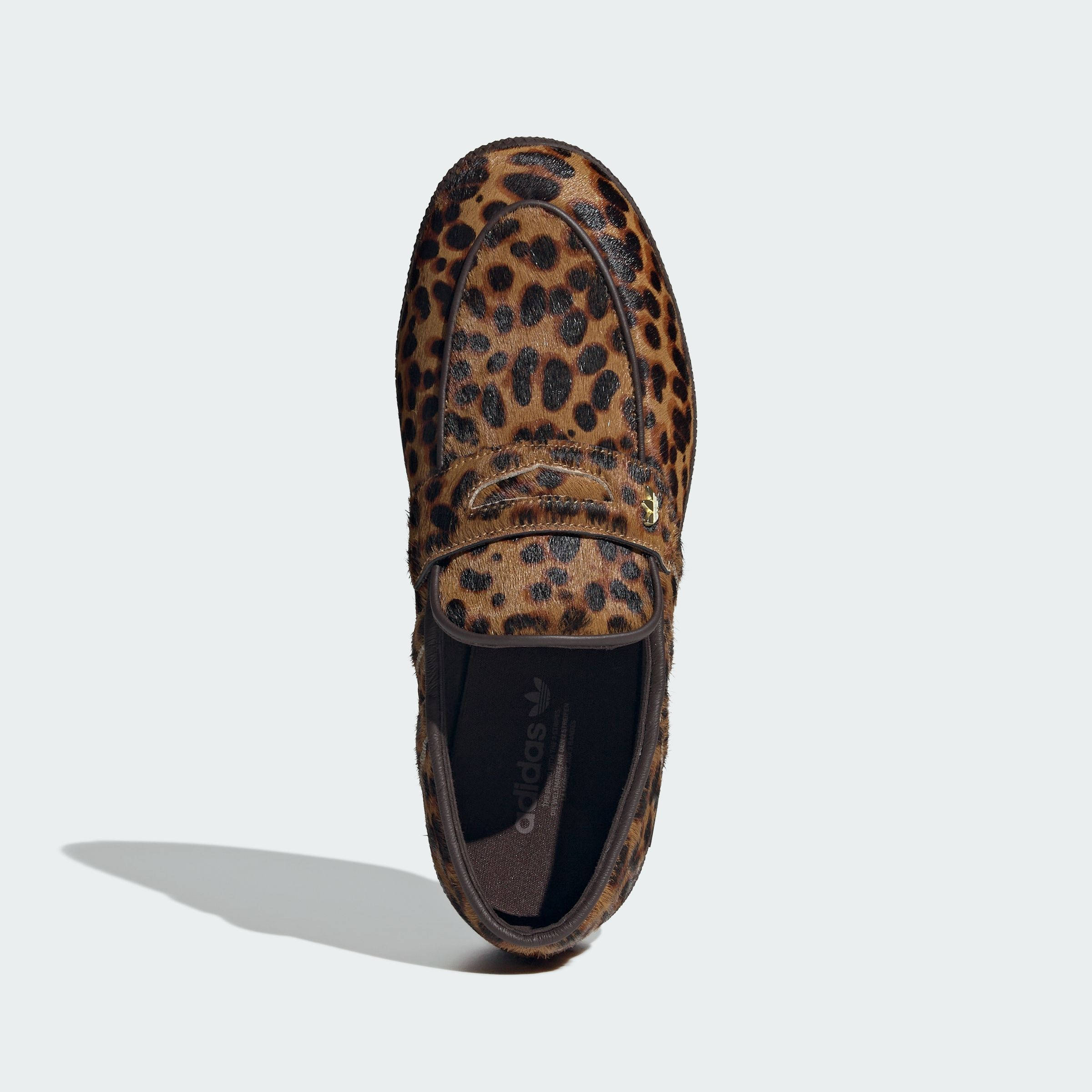 adidas Handball Spezial Loafer Leopard Print Brown KJ2526 middle