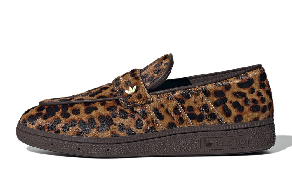 adidas Handball Spezial Loafer Leopard Print Brown