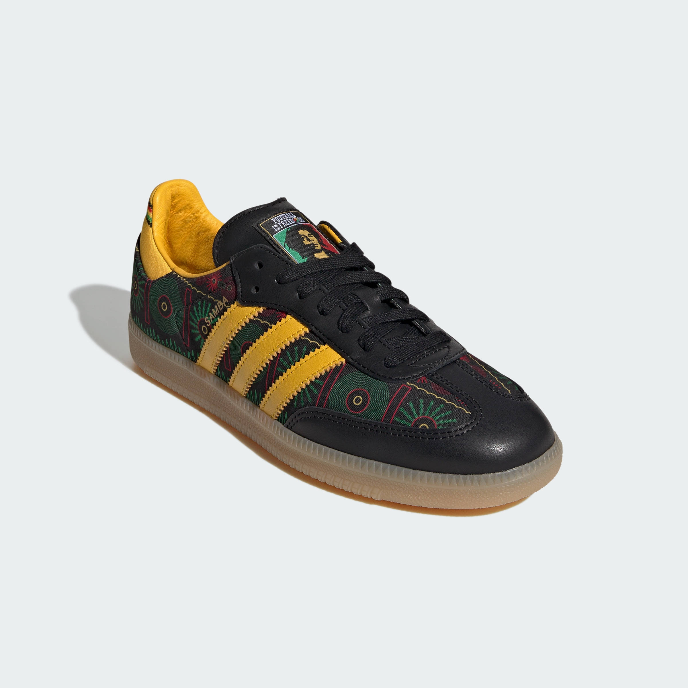 adidas Samba OG Bob Marley Black Gold Front