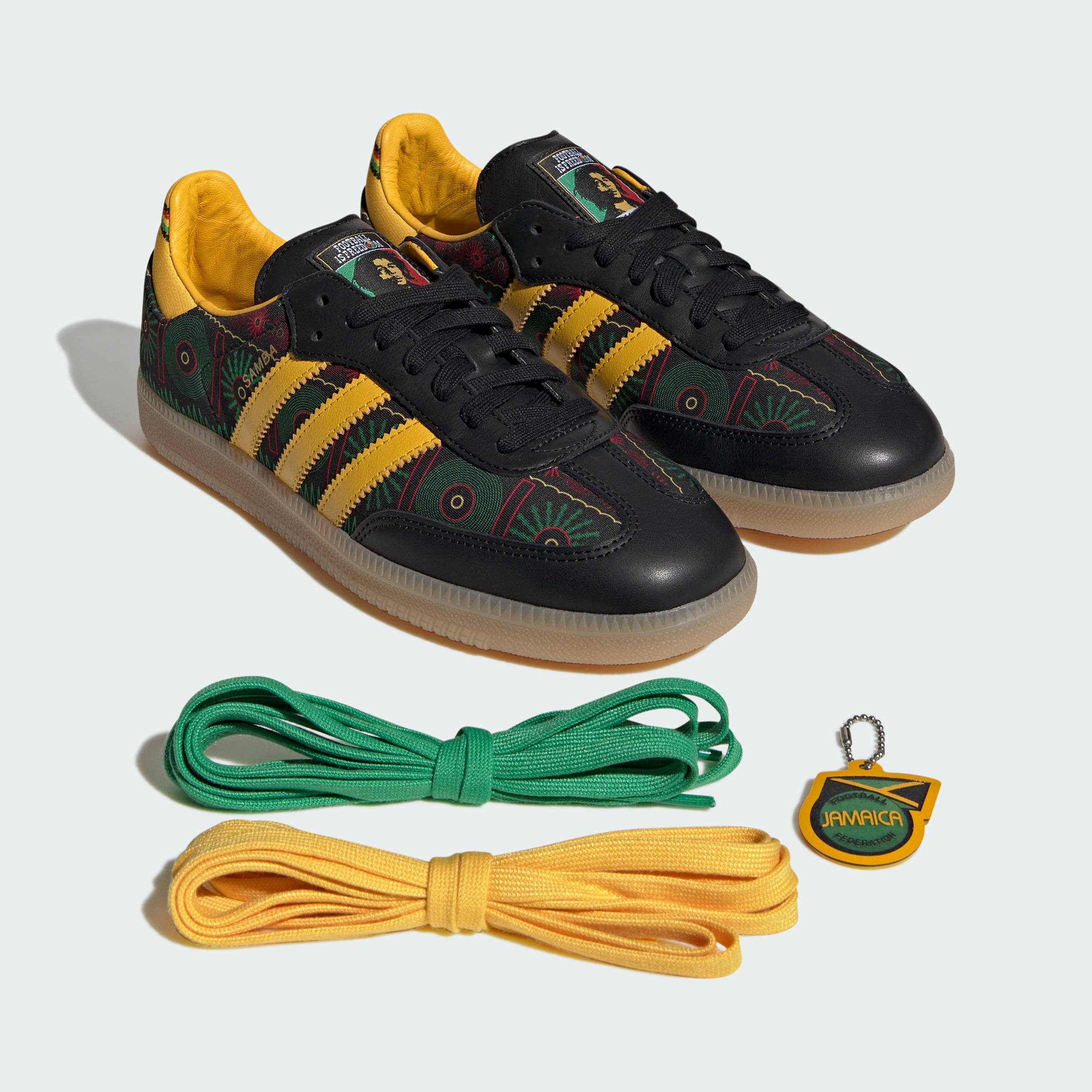 adidas Samba OG Bob Marley Black Gold Pack