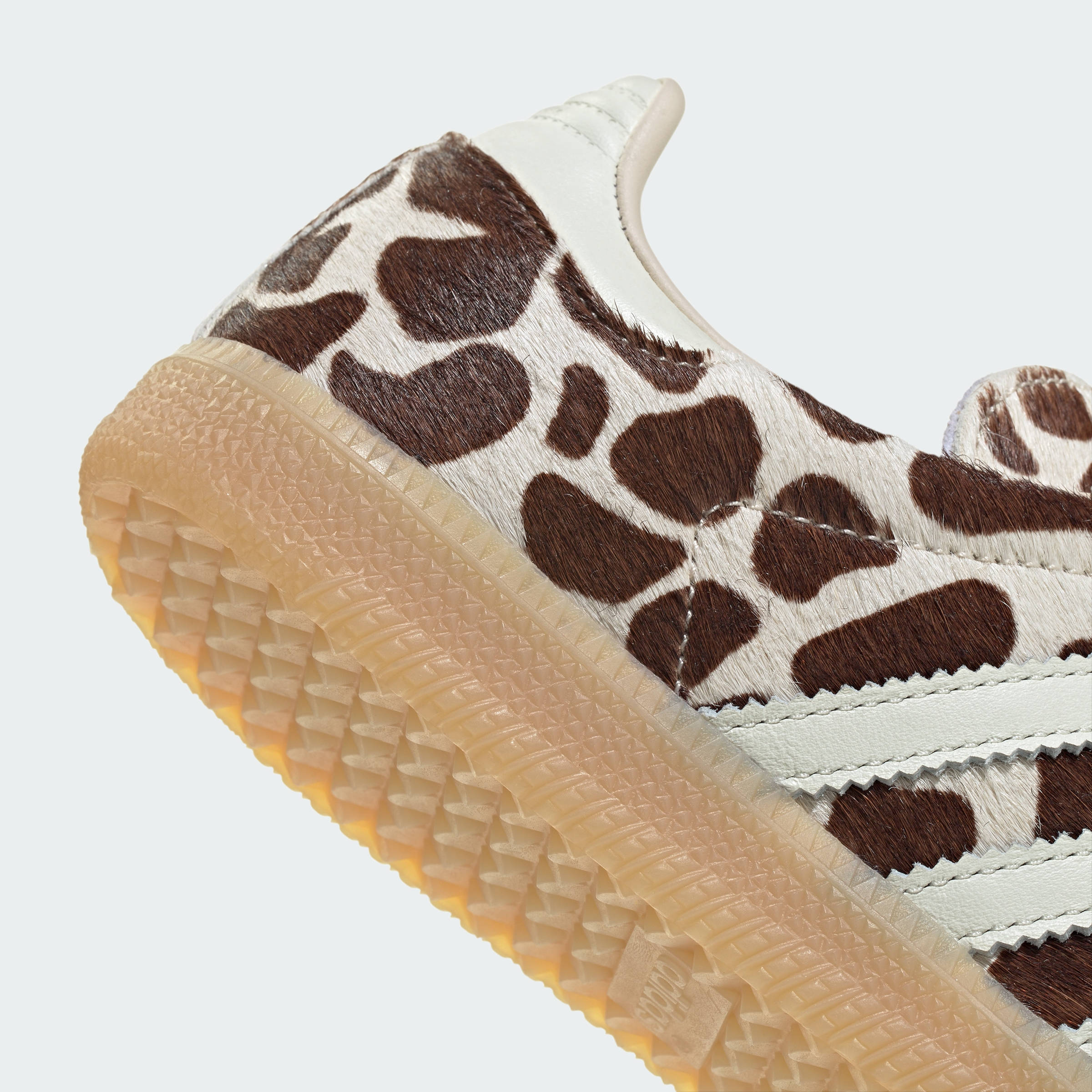 adidas Samba OG Cow Print Crystal Linen Detail 1