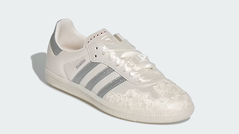 adidas Samba OG Valentine's Day White Silver HP3658 front