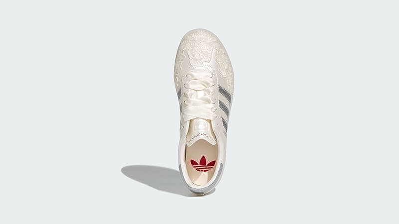 adidas Samba OG Valentine's Day White Silver HP3658 middle