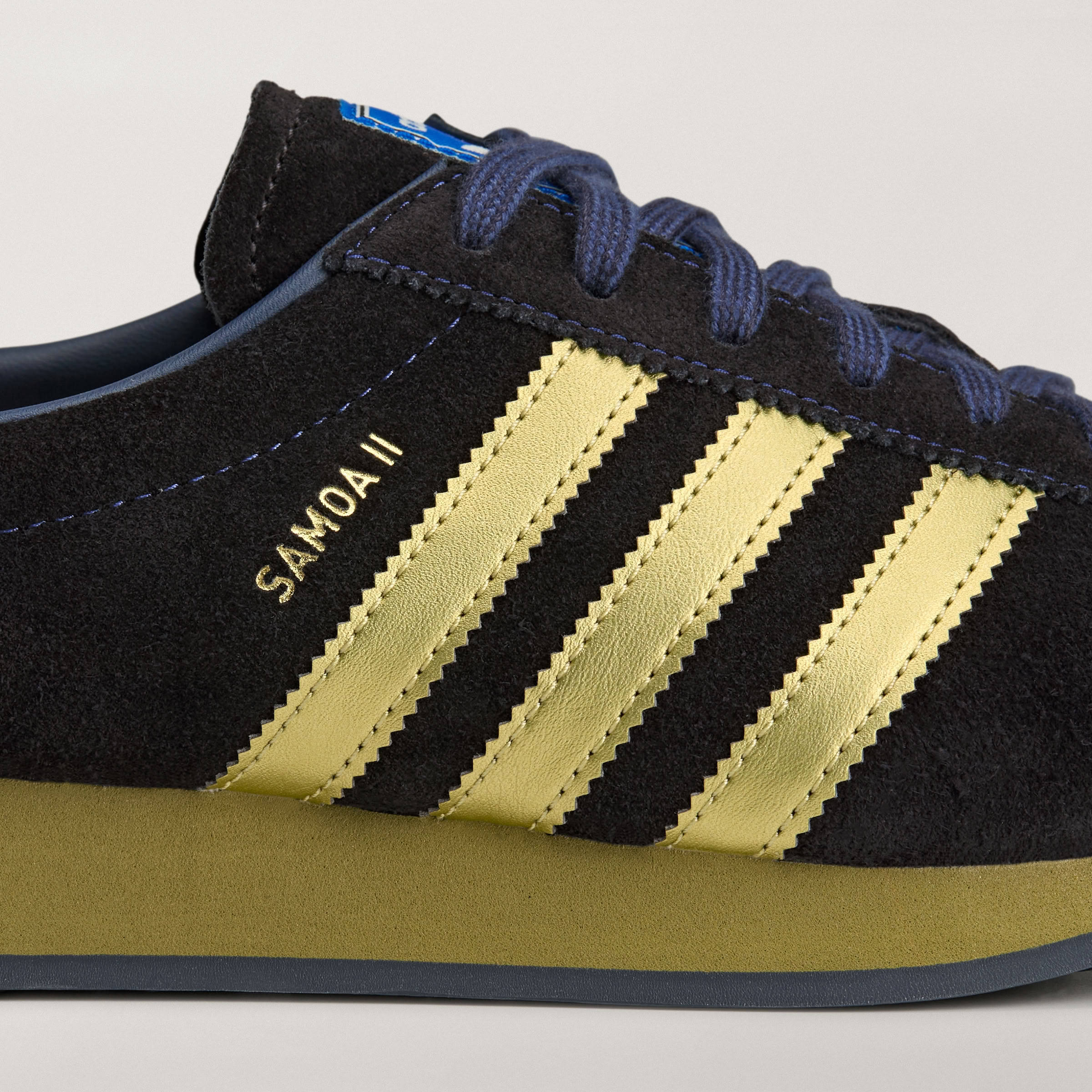 adidas Samoa II SPZL Navy Gold Detail
