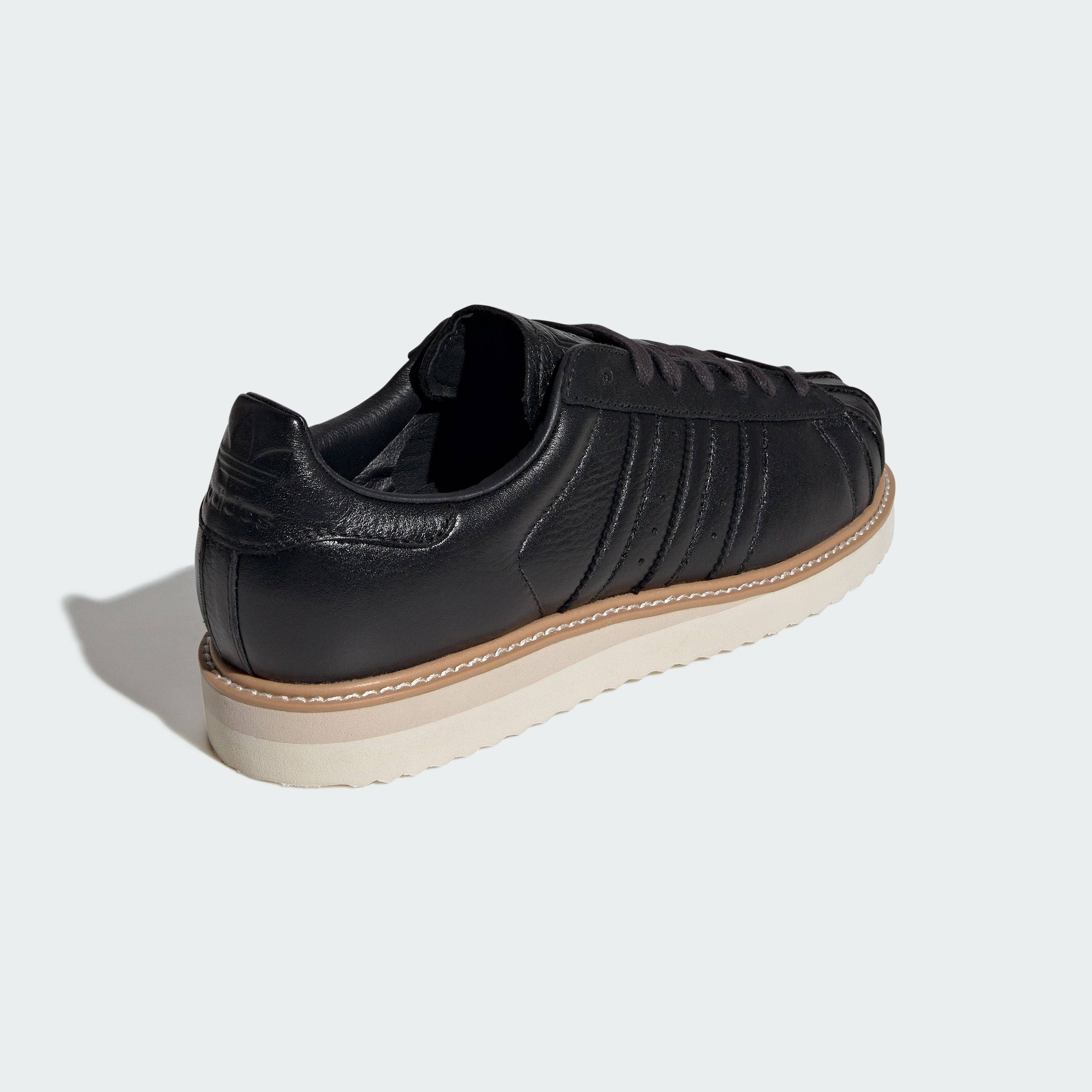 adidas Superstar LUX Black Warm Sandstone JQ4314 back