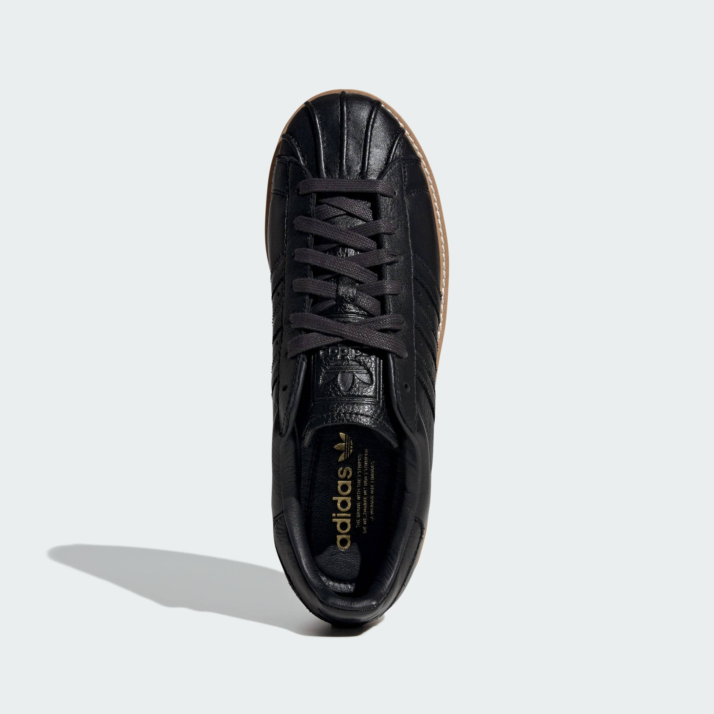 adidas Superstar LUX Black Warm Sandstone JQ4314 middle