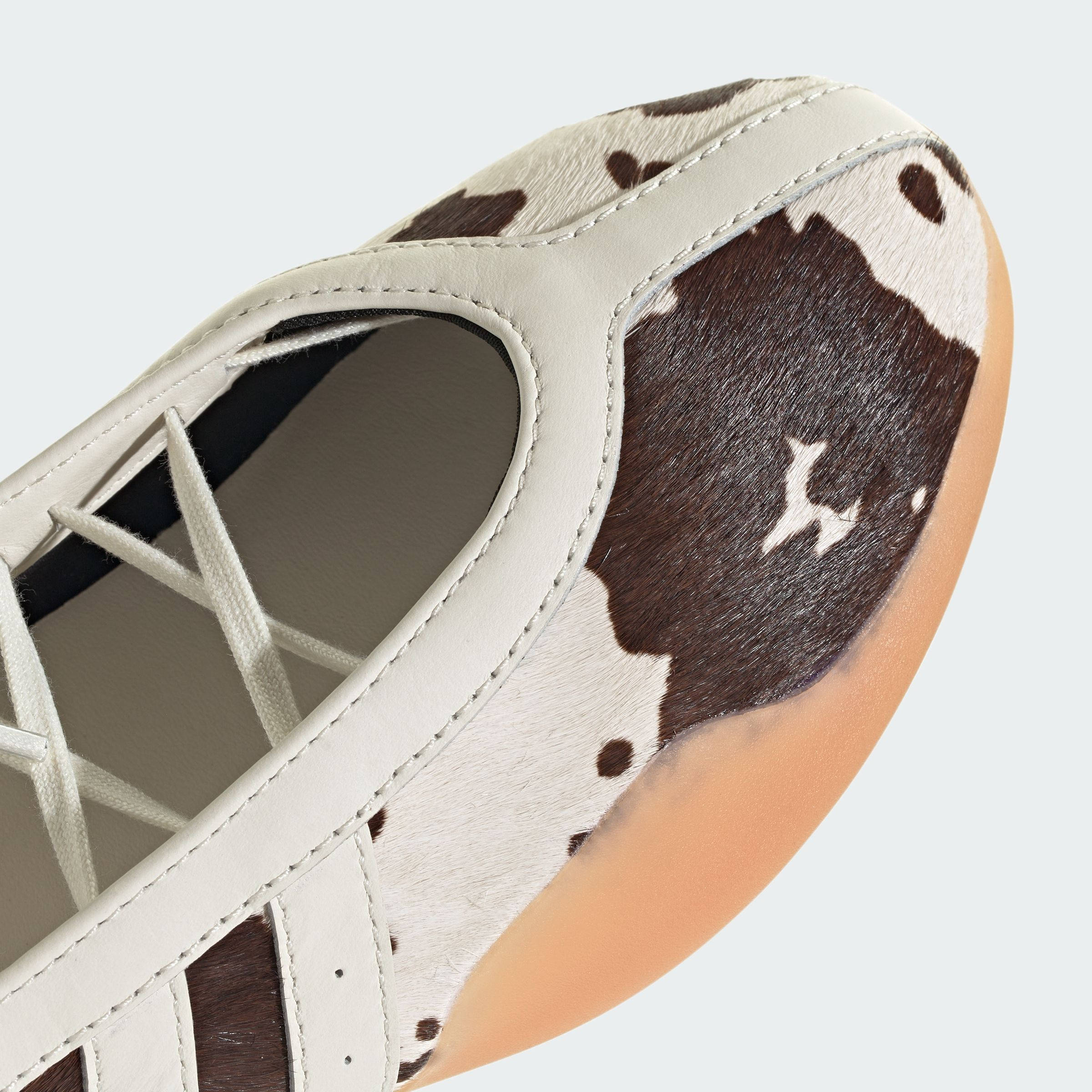 adidas Taekwondo Mei Ballet Cow Print KJ0229 toe