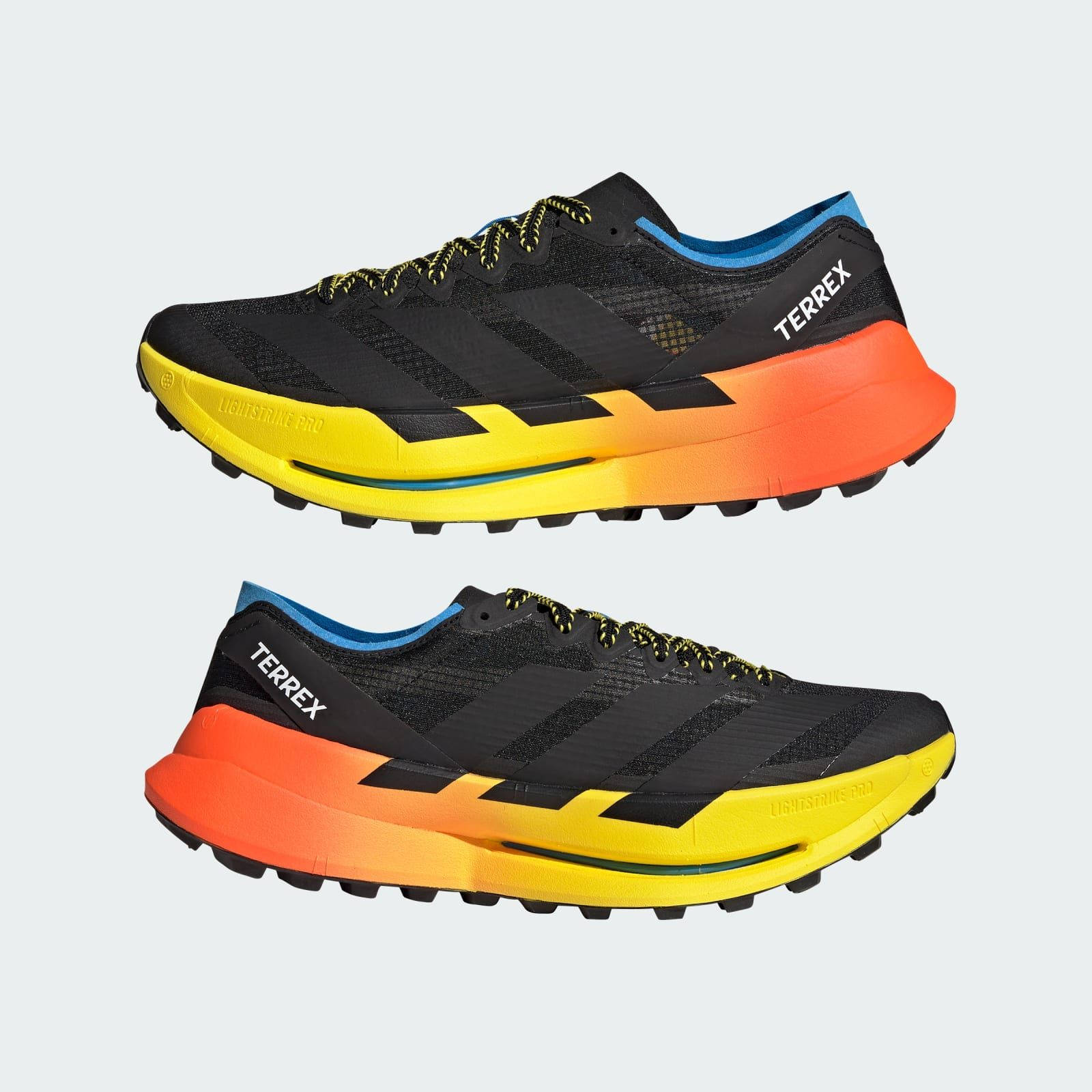 adidas Terrex Agravic Speed Ultra 2 Trail Black Lucid Ray Blue HP7008 feature