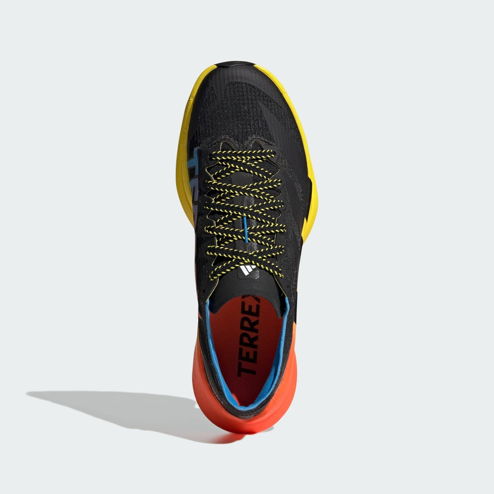 adidas Terrex Agravic Speed Ultra 2 Trail Black Lucid Ray Blue HP7008 middle