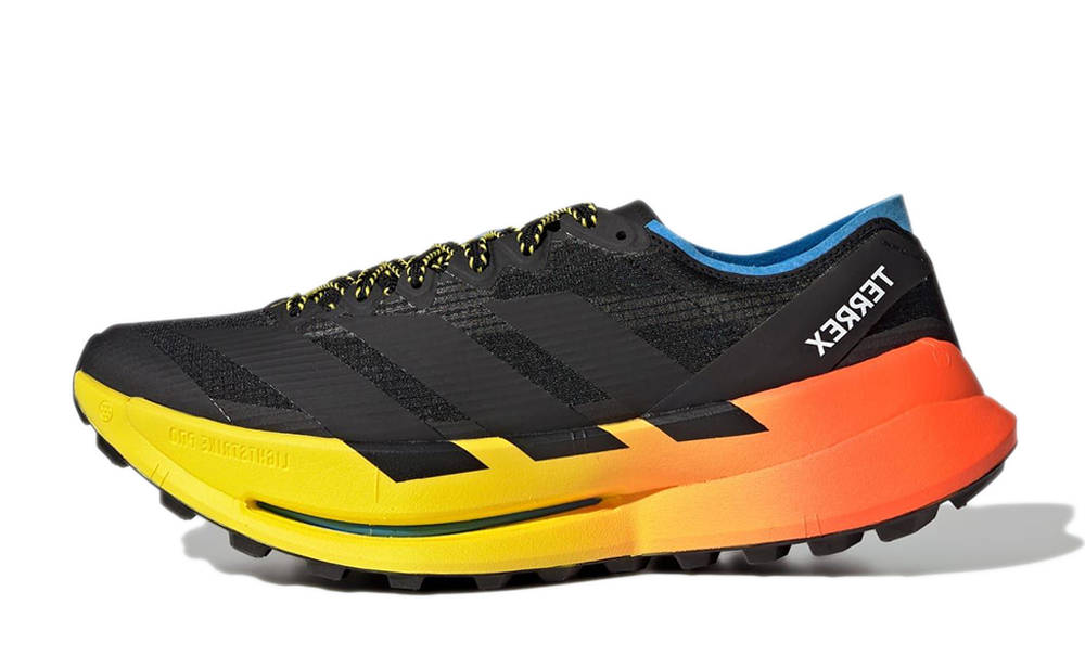 adidas Terrex Agravic Speed Ultra 2 Trail Black Lucid Ray Blue HP7008